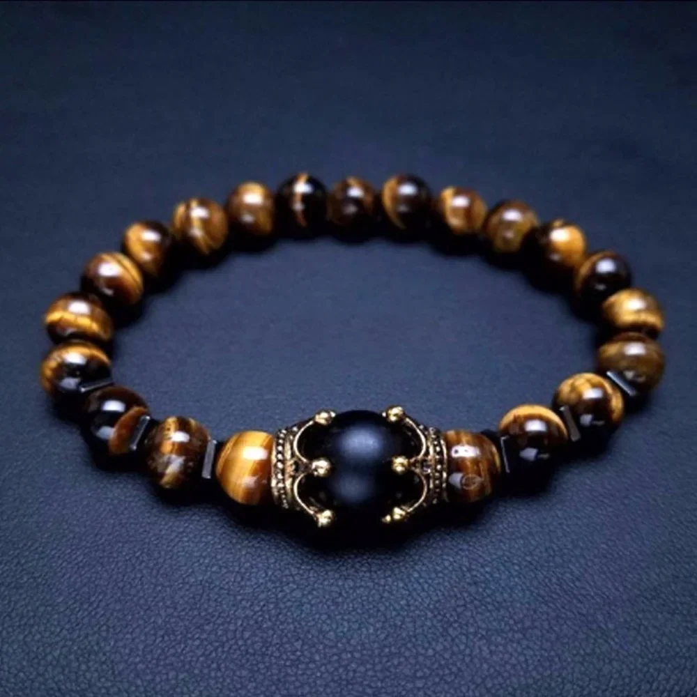 men bead bracelet - Picture 1 of 1